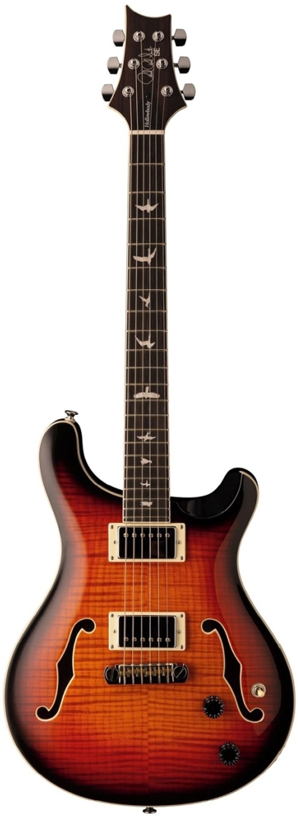 PRS SE Hollowbody Standard - Tri-Color Burst