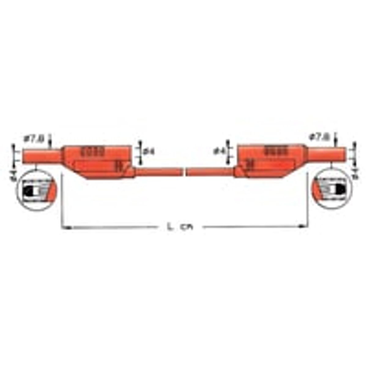 Prveledning 2711 200CM rd