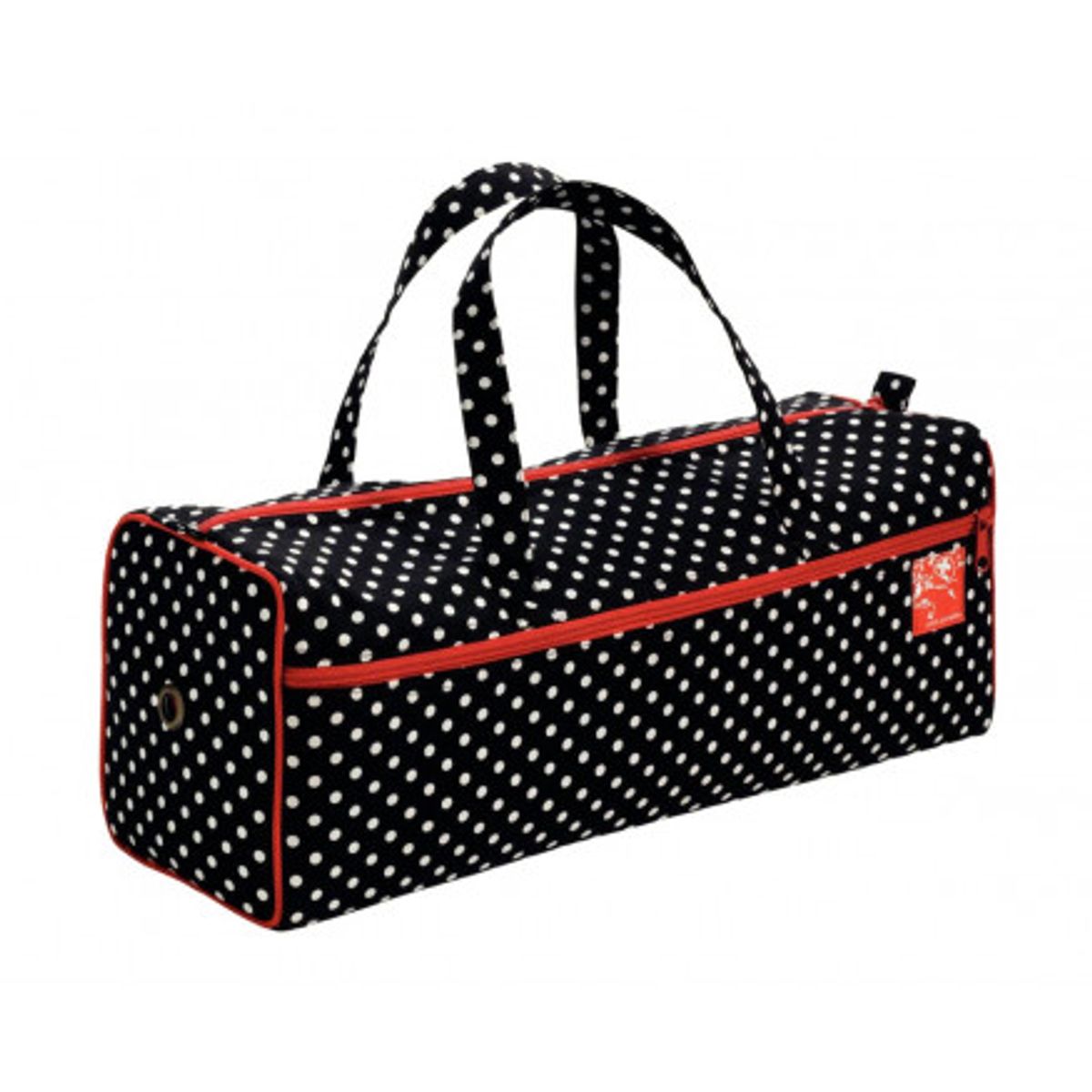 Prym Garntaske Polka Dots Sort 42x14x15,5 cm