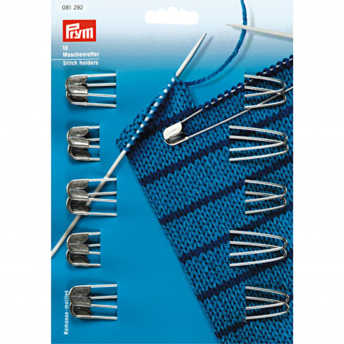 Prym Maskeholder Stål Sølv 13,5cm - 10 stk