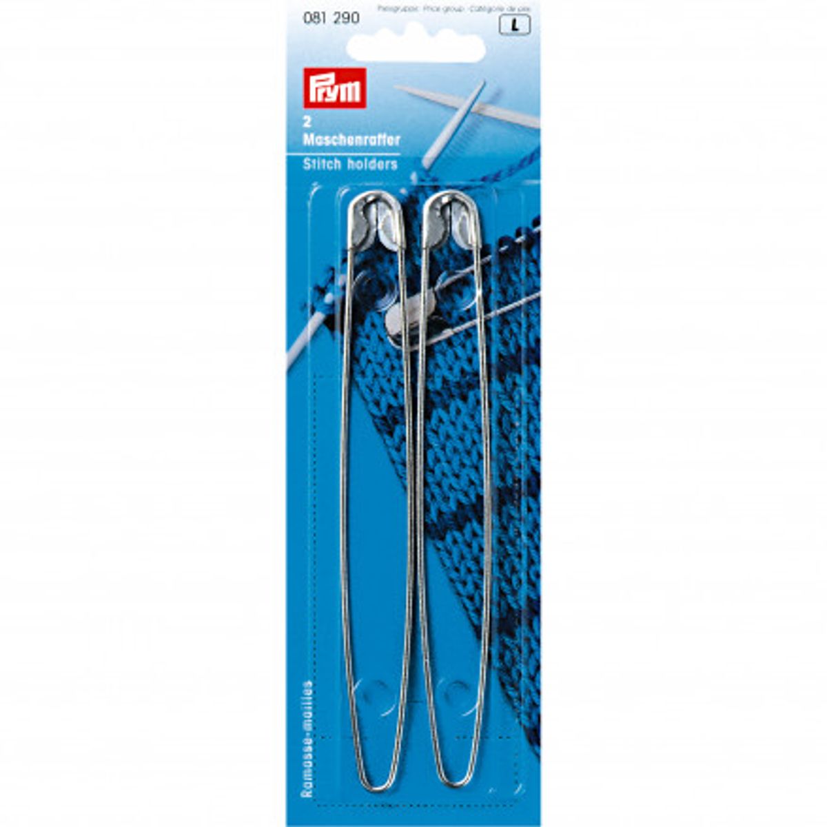 Prym Maskeholder Stål Sølv 13,5cm - 2 stk