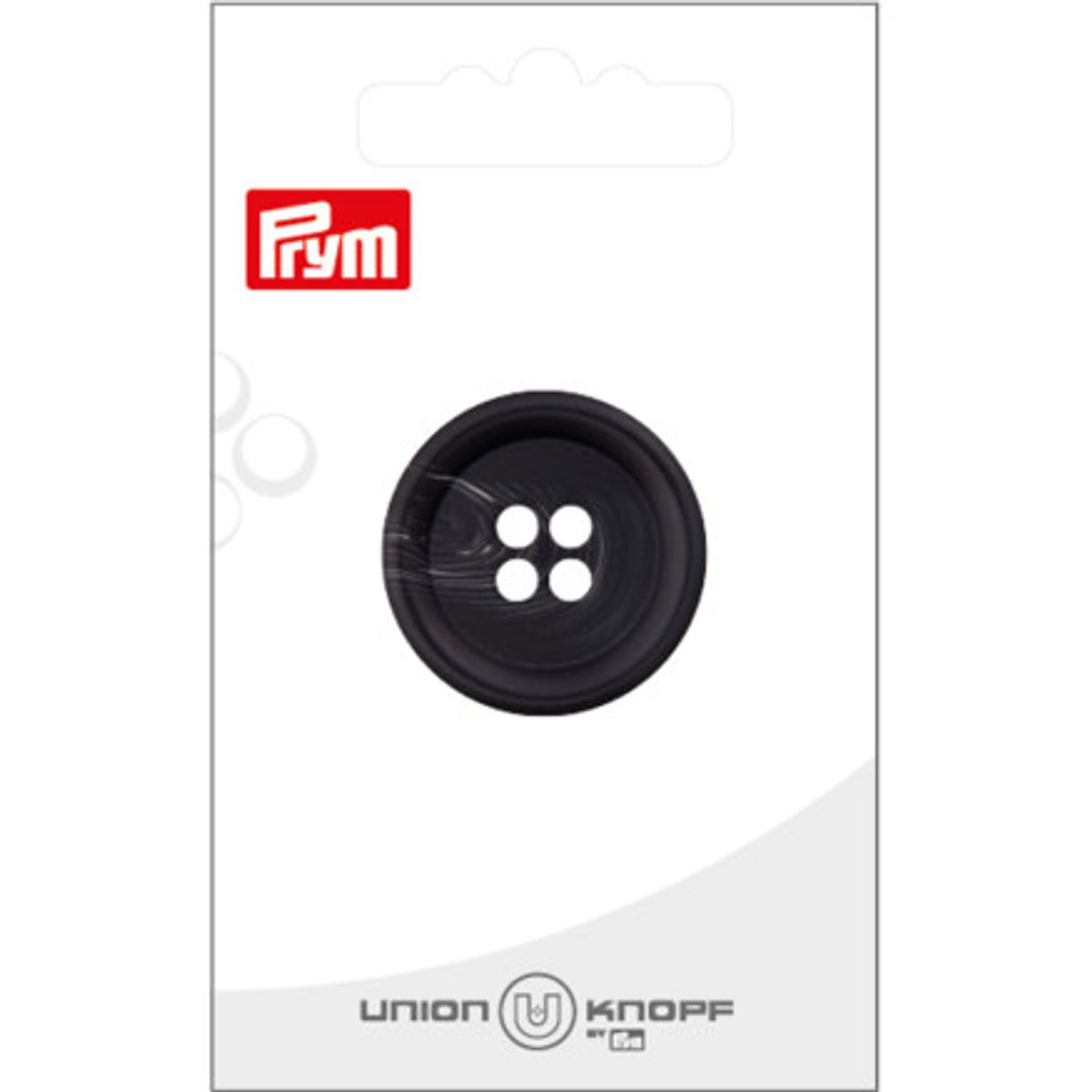 Prym Plastikknap Sort 28mm - 1 stk