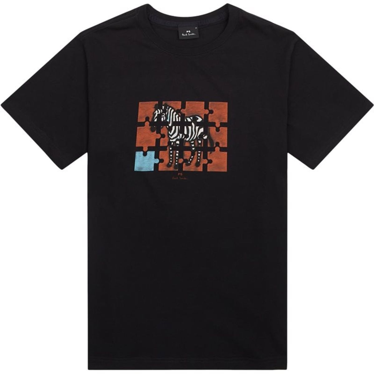 Ps By Paul Smith - 011R-PP5079 REG FIT T SHIRT JIGSAW ZEBRA T-shirts