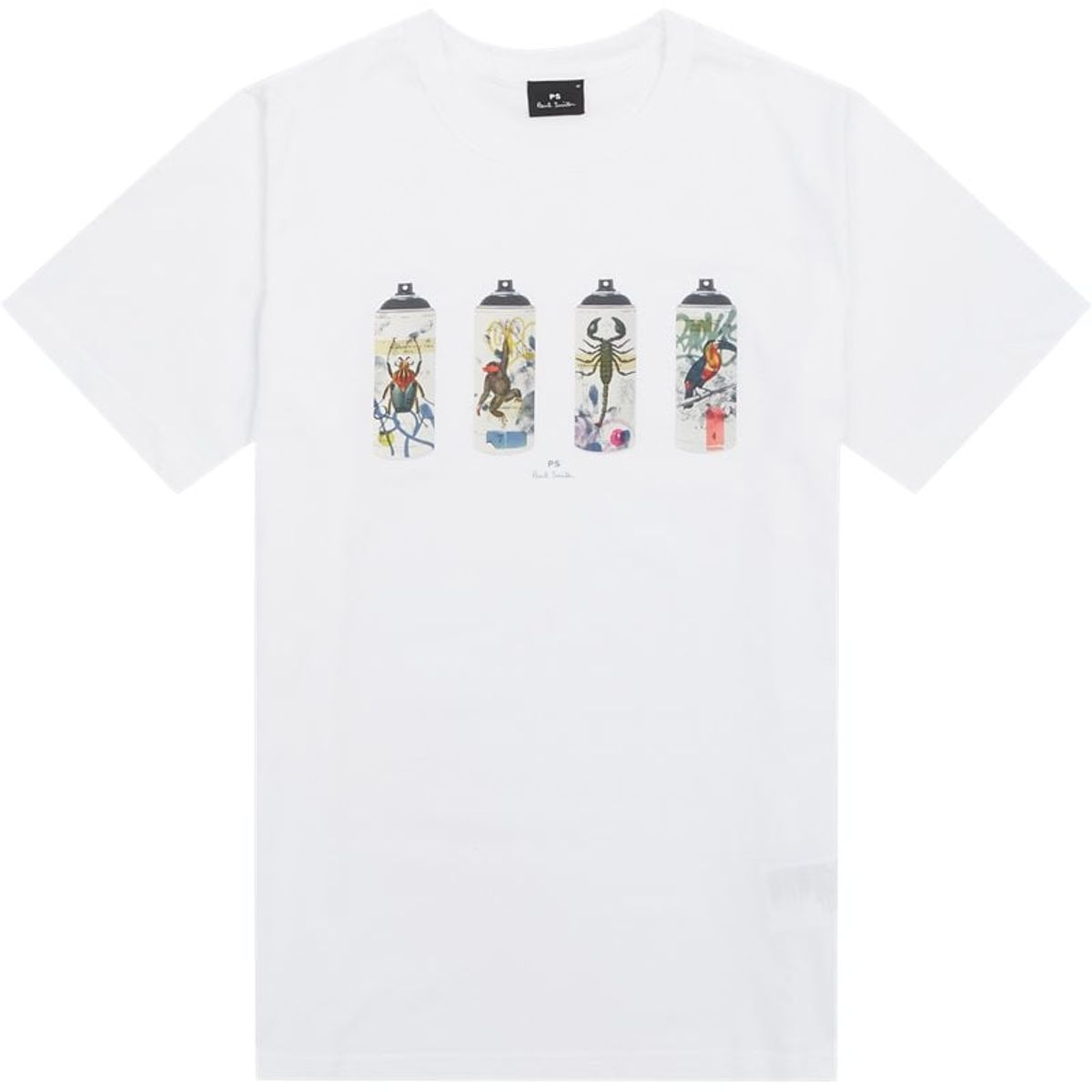 Ps By Paul Smith - 011R-PP5080 REG FIT T SHIRT ANIMAL SPRAY CANS T-shirts