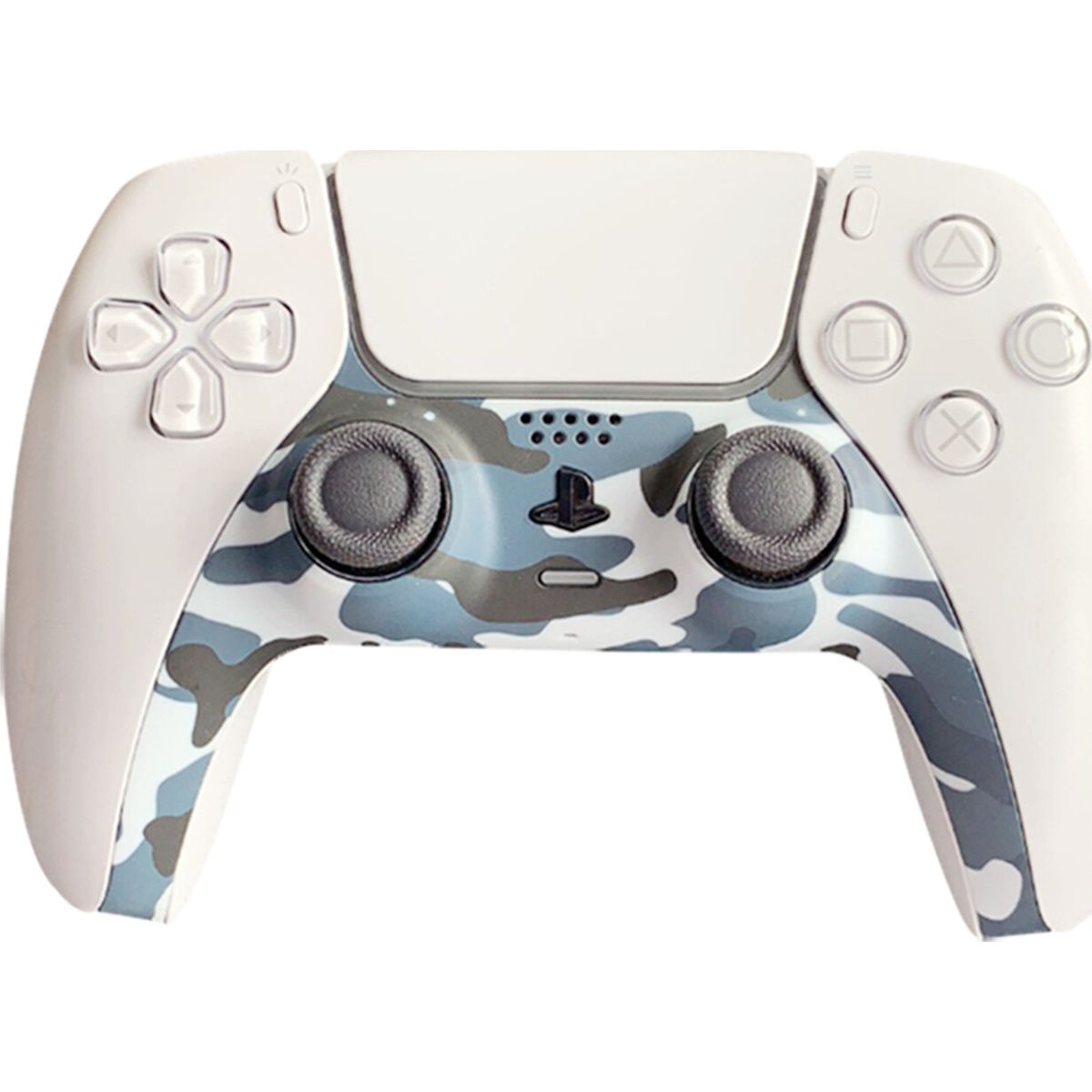 Ps5 Controller Skin - Camo - Blå - Piranha