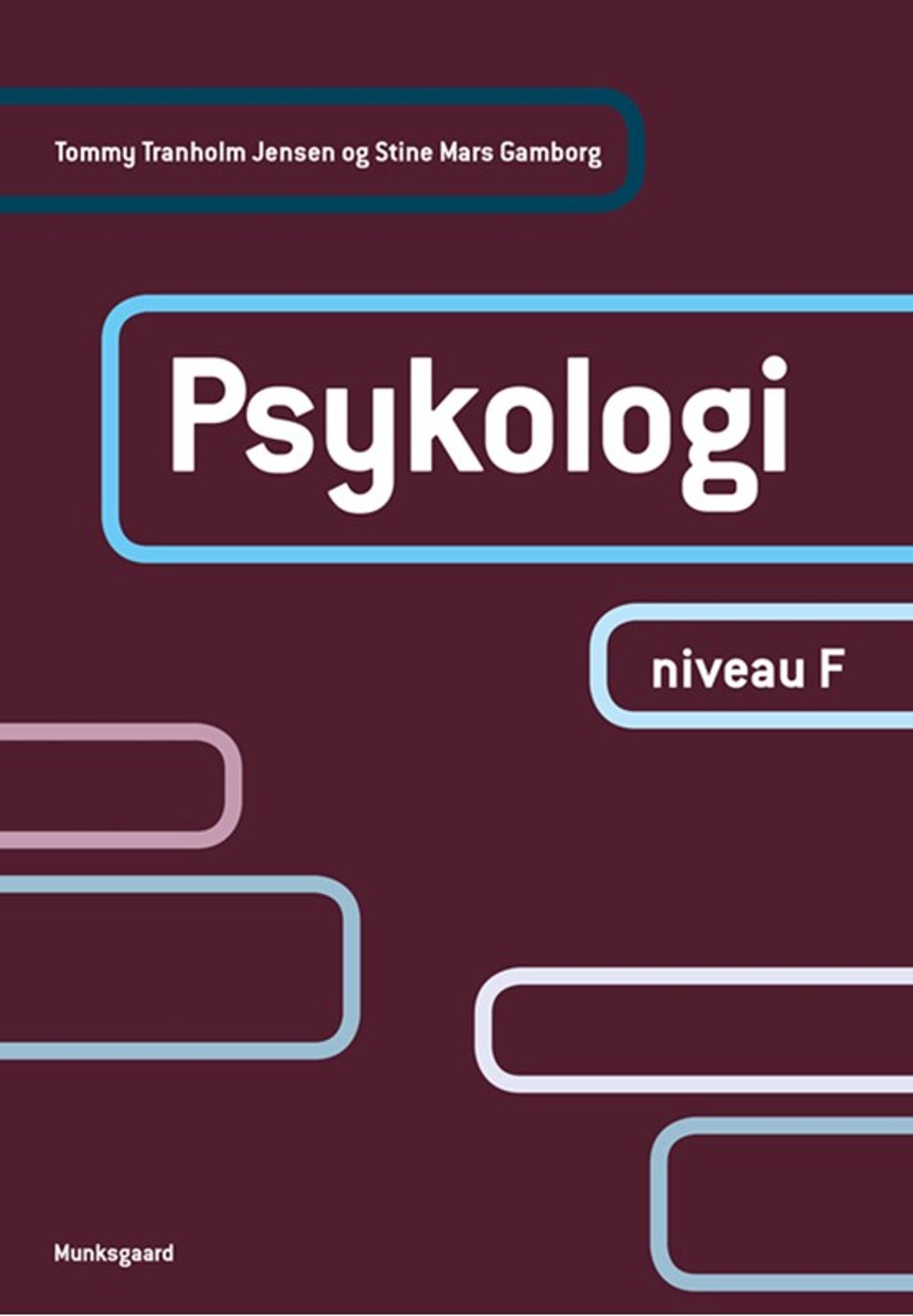 Psykologi. Niveau F