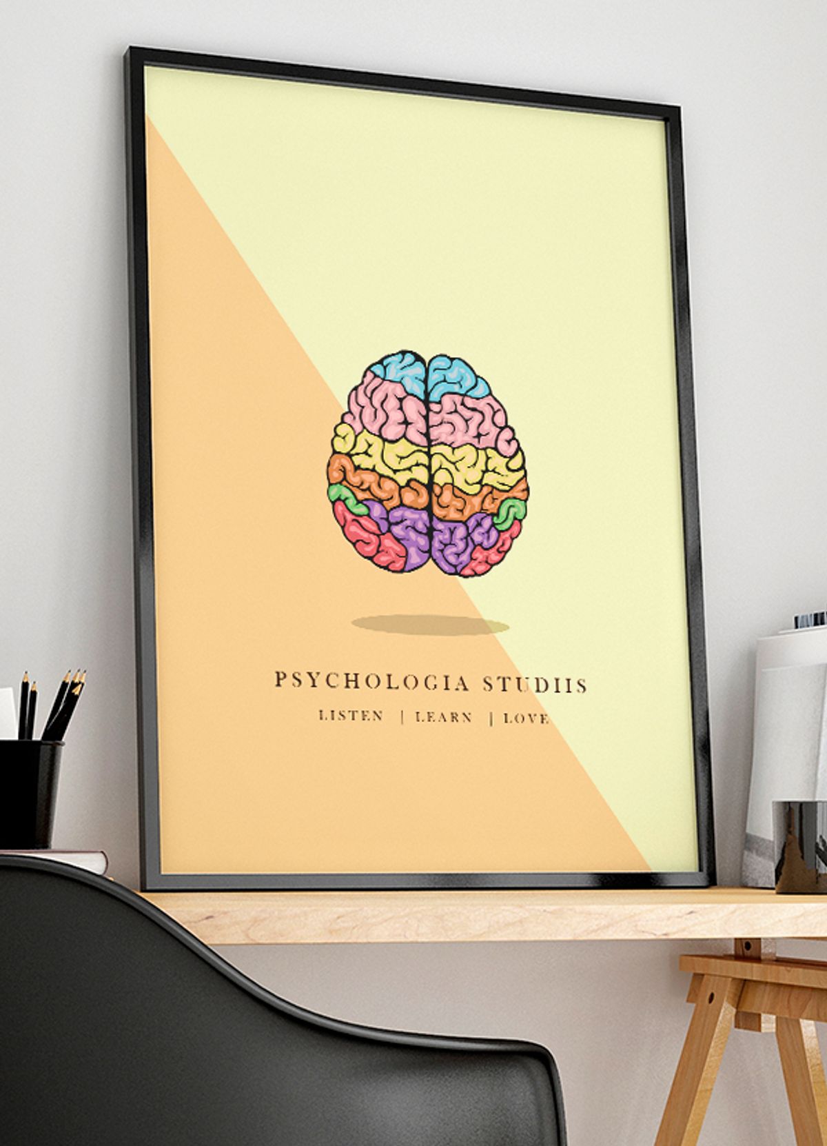 Psykologistuderende-plakat - Download PDF og print selv i mange formater - kr. 299