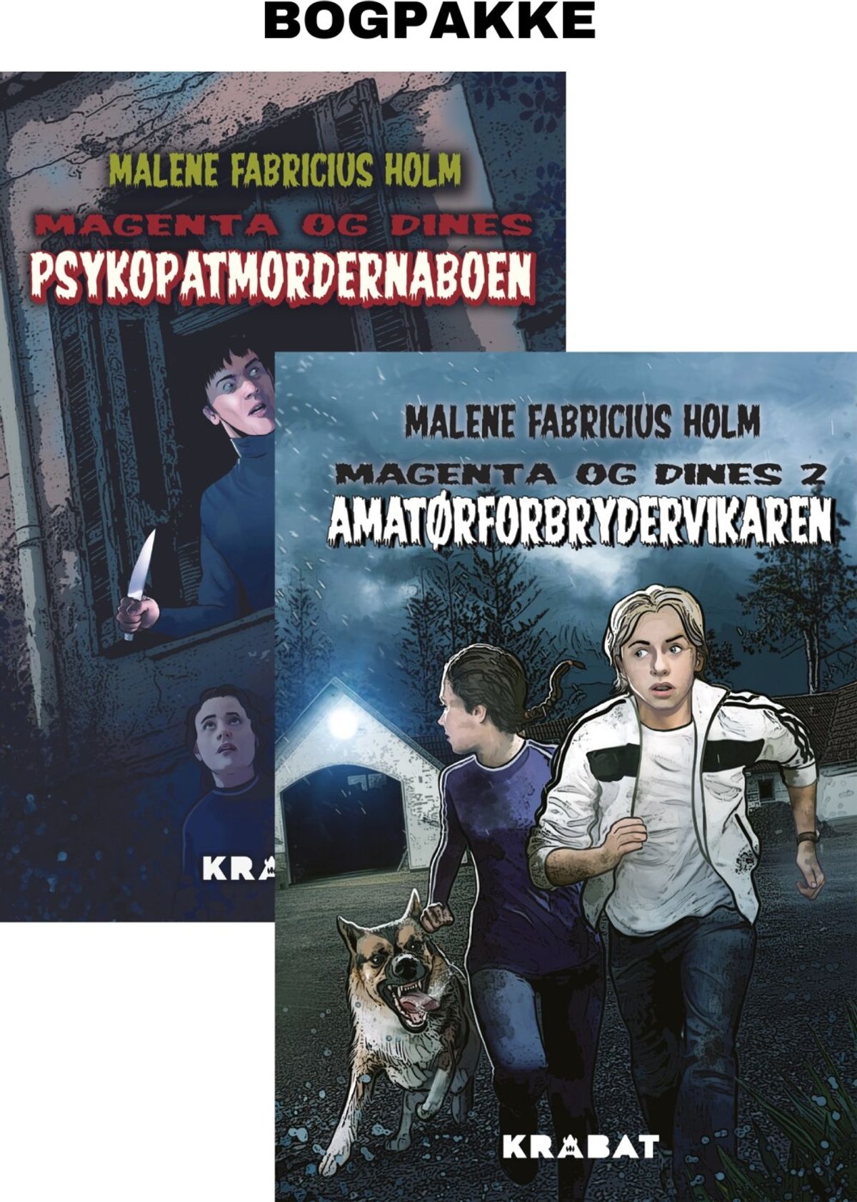 Psykopatmordernaboen Og Amatørforbrydervikaren - Malene Fabricius Holm - Bog