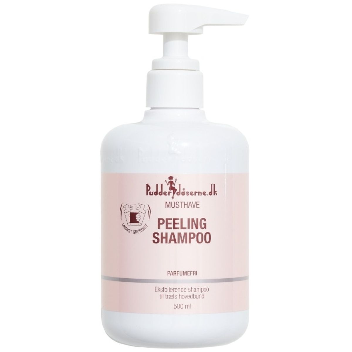 Pudderdåserne Peeling Shampoo 500 ml