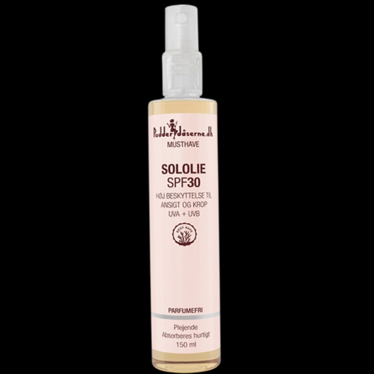 Pudderdåserne Sololie SPF30 150 ml.