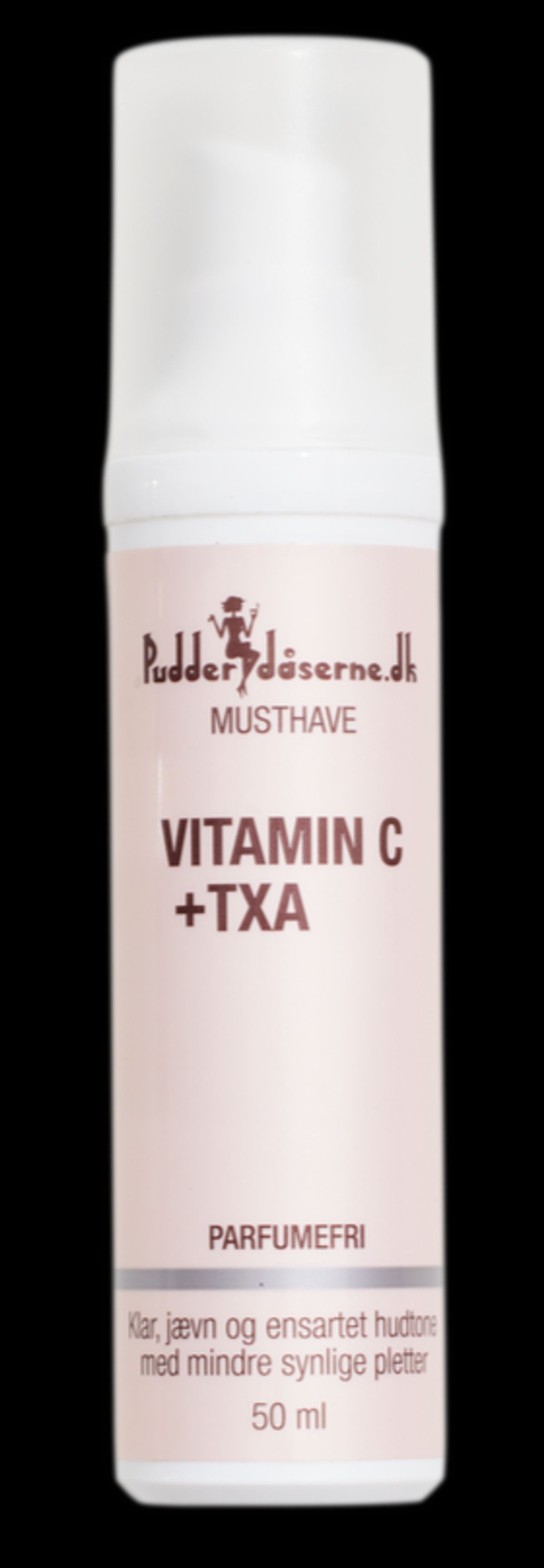 Pudderdåserne Vitamin C + TXA, 50ml.