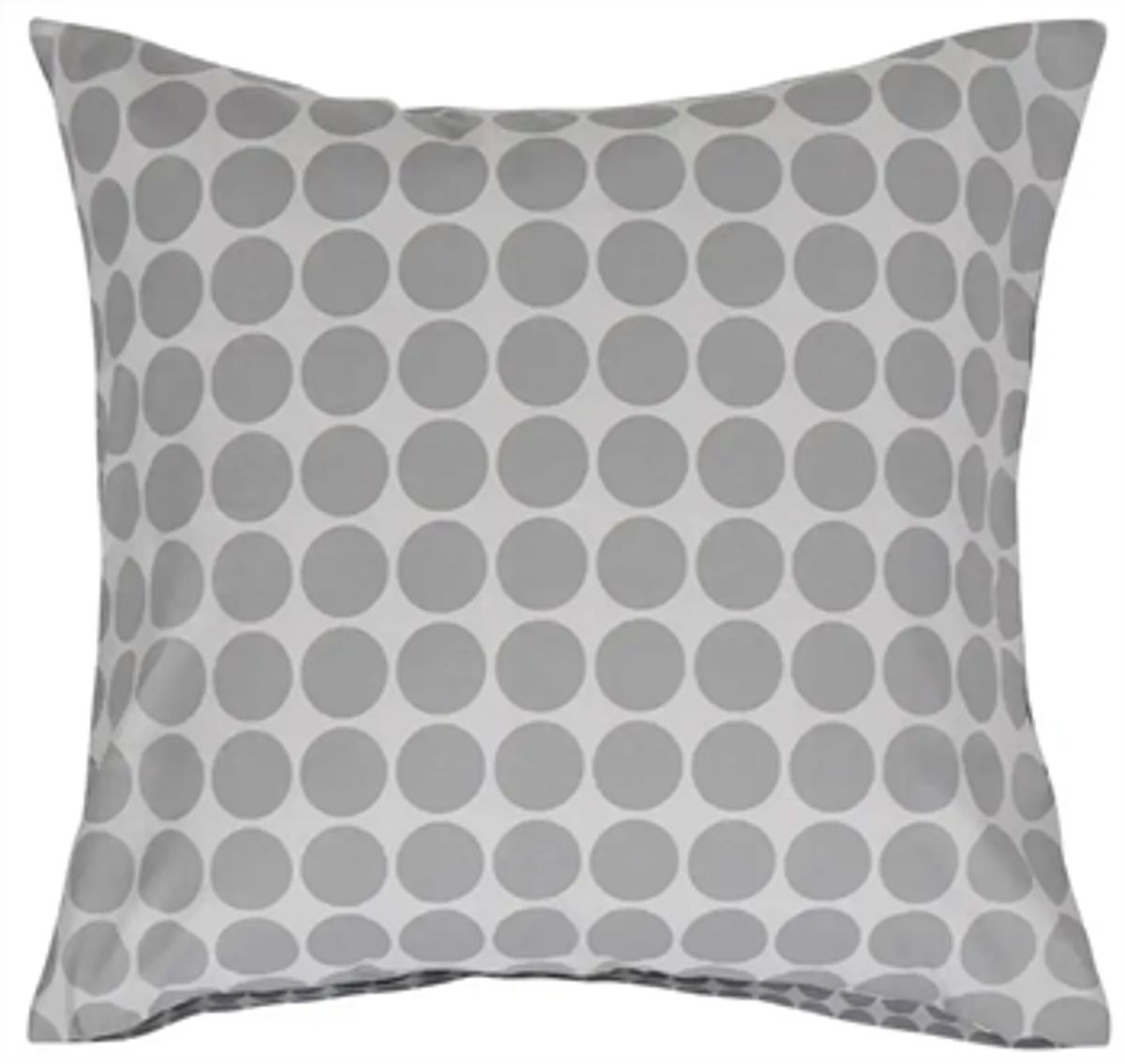 Pudebetræk 60x63 cm - Circle greyâââââââ - Hovedpudebetræk i 100% Bomuld