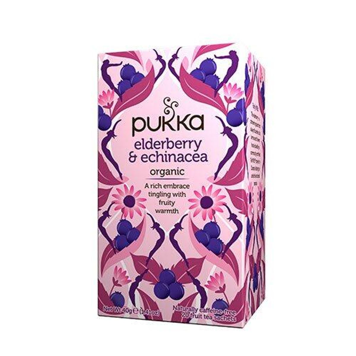 Pukka Elderberry & Echinacea te Ø, 20br.