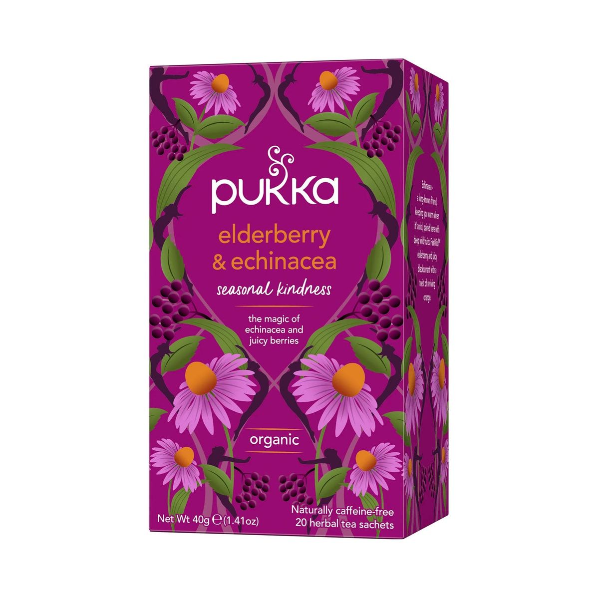 Pukka Elderberry & Echinacea Tea Organic - 20 stk - brev te