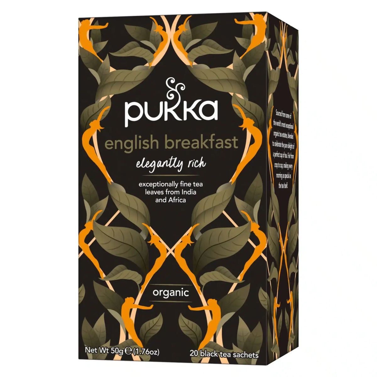 Pukka Elegant English Breakfast te Økologisk - 20 breve