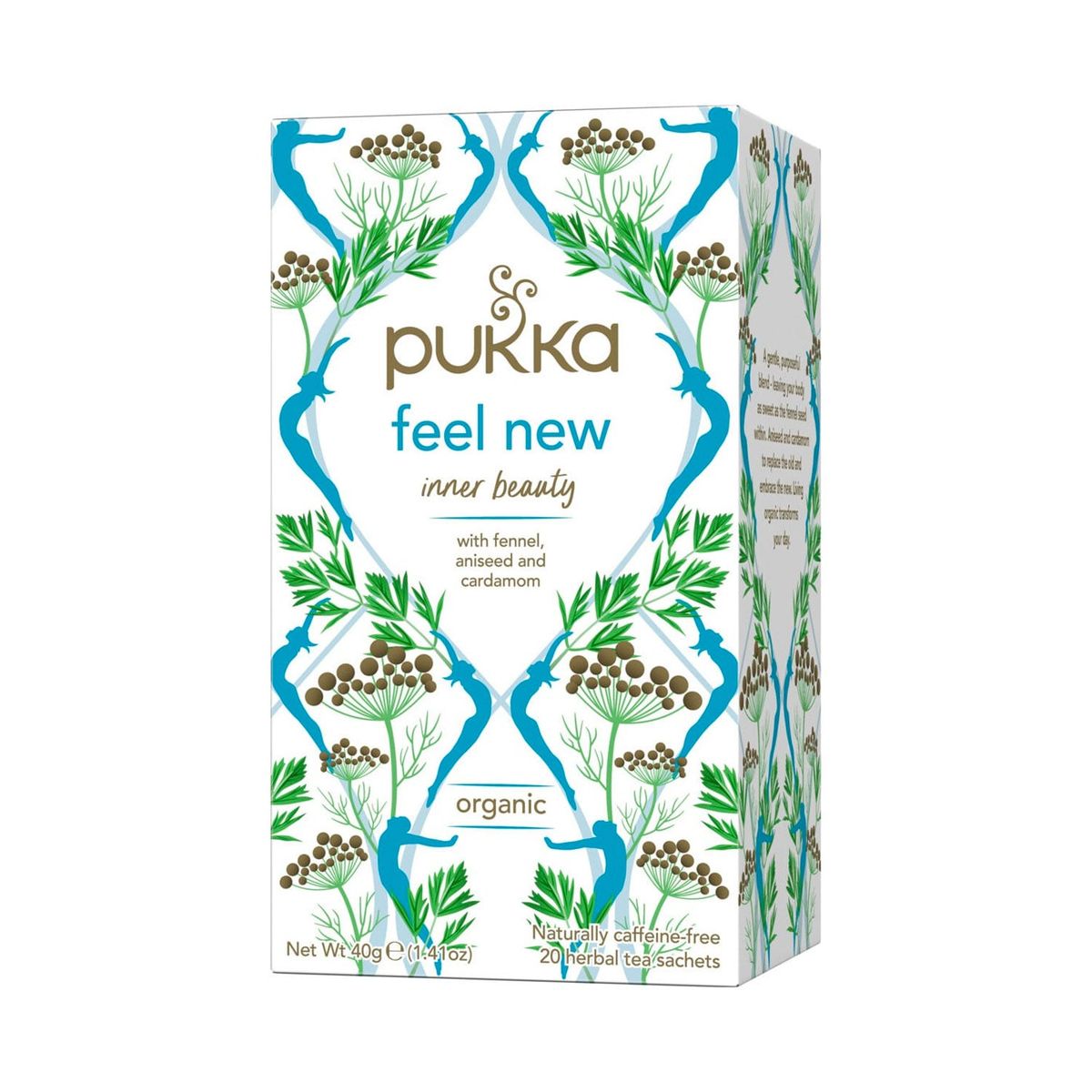 Pukka Feel New Økologisk te - 20 stk - brev te