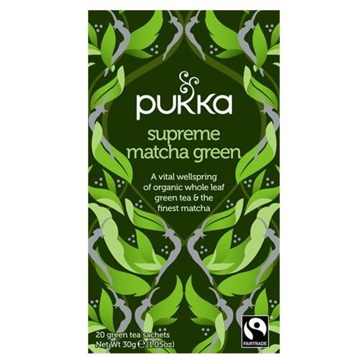 Pukka Supreme Green Matcha Te Ø, 20br.