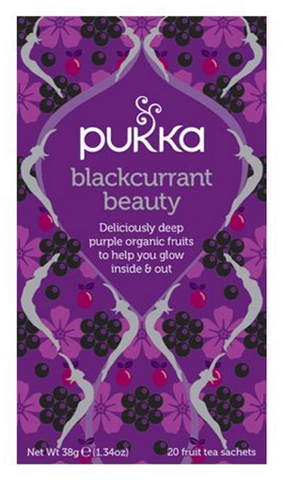 Pukka te Blackcurrant Beauty te Ø, 20br.