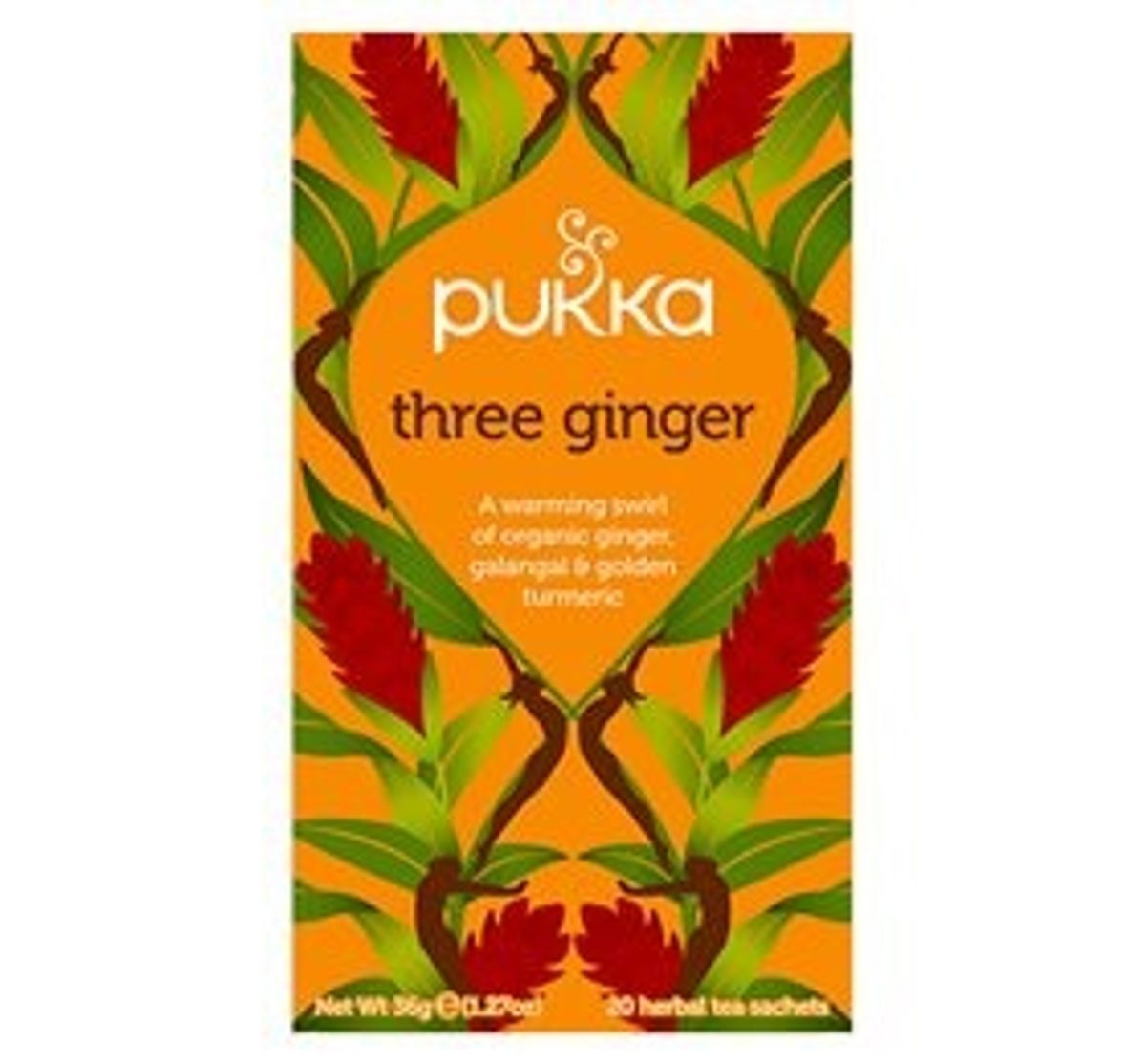 Pukka Te - Three ginger Ø 20 breve