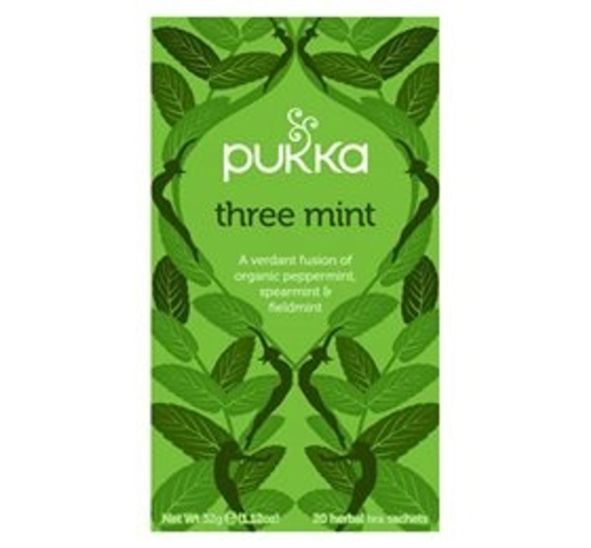 Pukka te - Three mint Ø 20 breve