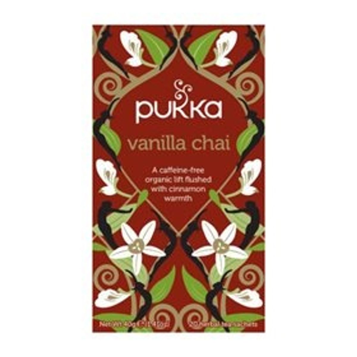 Pukka Vanilla Chai te Ø, 20 br.