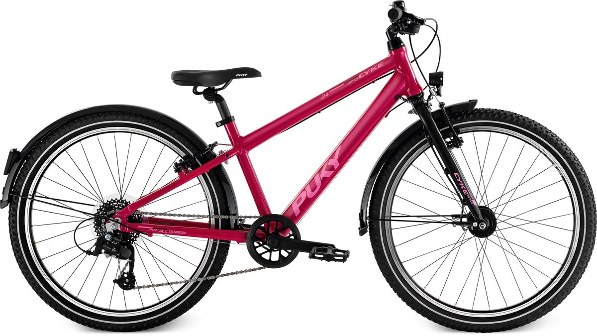 PUKY Cyke 24-8 Active 24" - Berry/Black