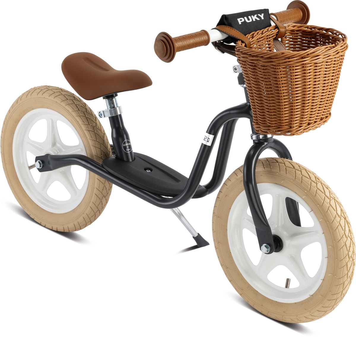 PUKY LR 1L Løbecykel, Sort