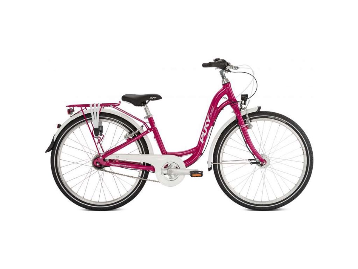 Puky - Skyride - Børnecykel 24" - Alu - 7 gear - Berry