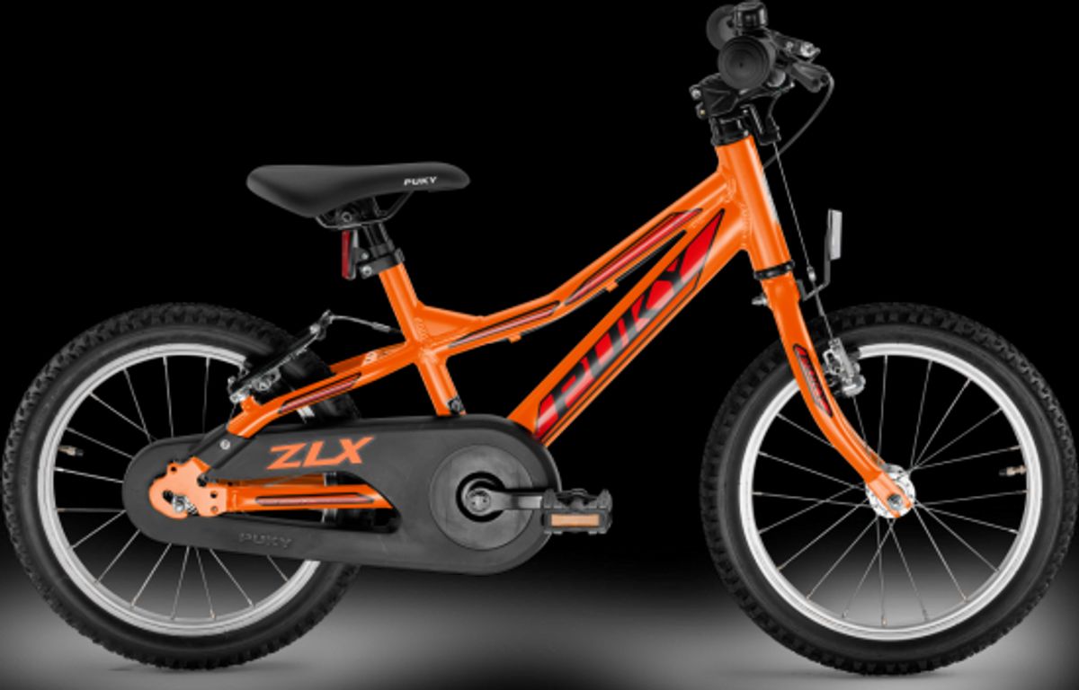 PUKY ZLX 16" 1F Alu Drengecykel, Orange