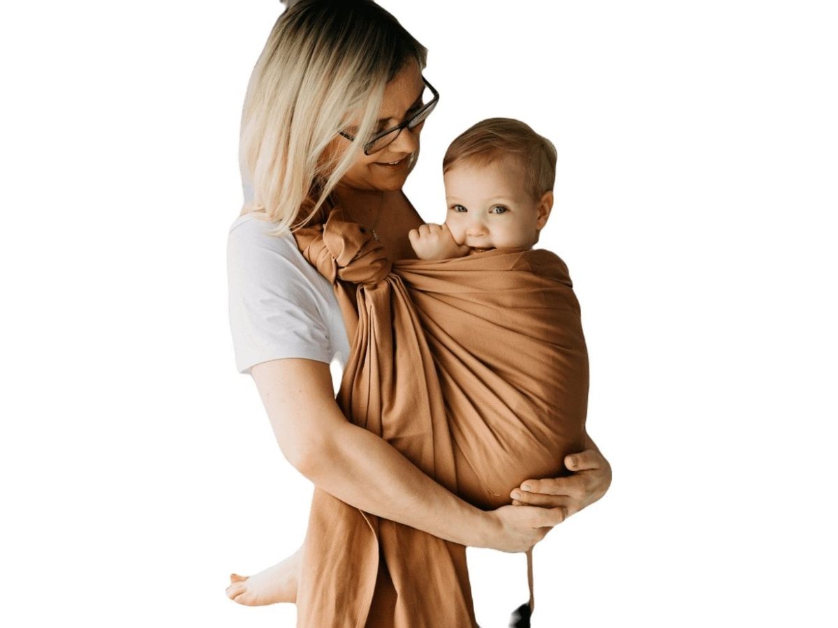 Pulp Baby-Wearing Ring Sling Brown