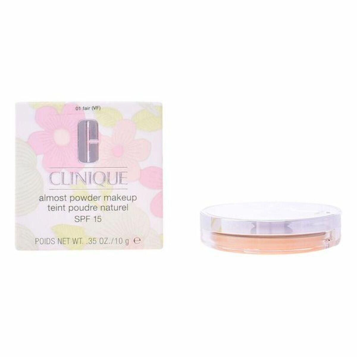 Pulver makeup Almost Powder Clinique Spf 15 Spf 15 10 g 02 - Neutralfair - 10 g