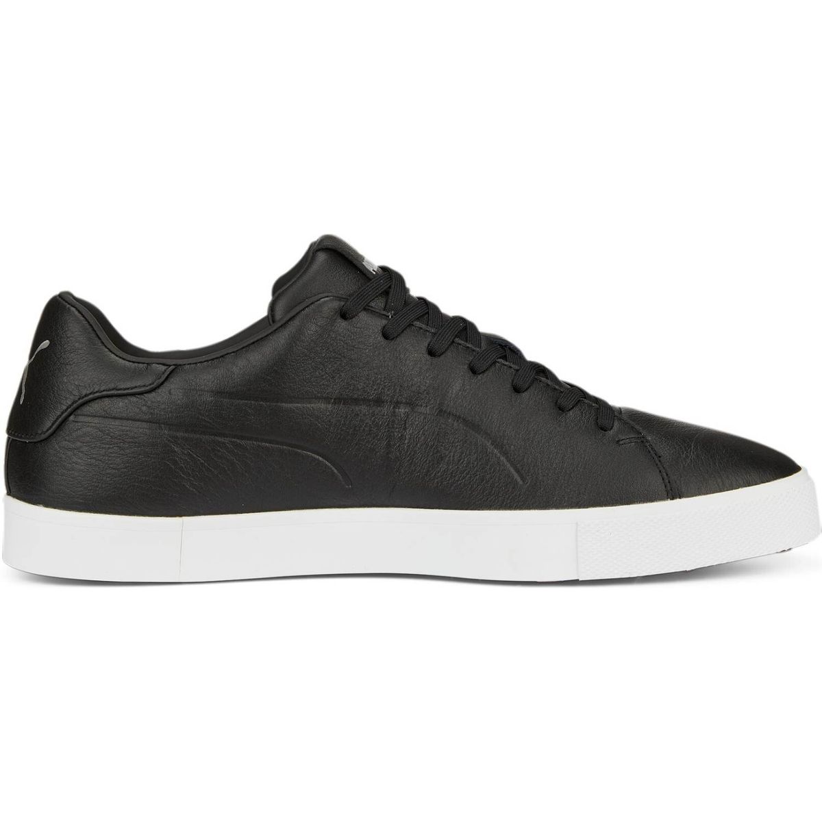 Puma Fusion Classic Vandtætte Herre Golfsko Uden Spikes - Puma Black/Puma Black - Str. 40 Normal