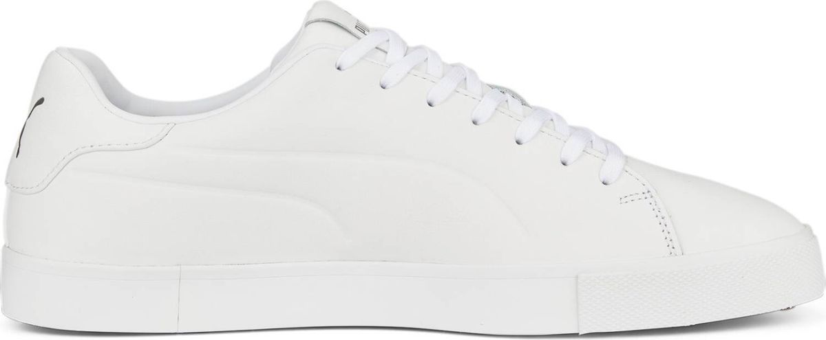 Puma Fusion Classic Vandtætte Herre Golfsko Uden Spikes - Puma White/Puma White - Str. 41 Normal