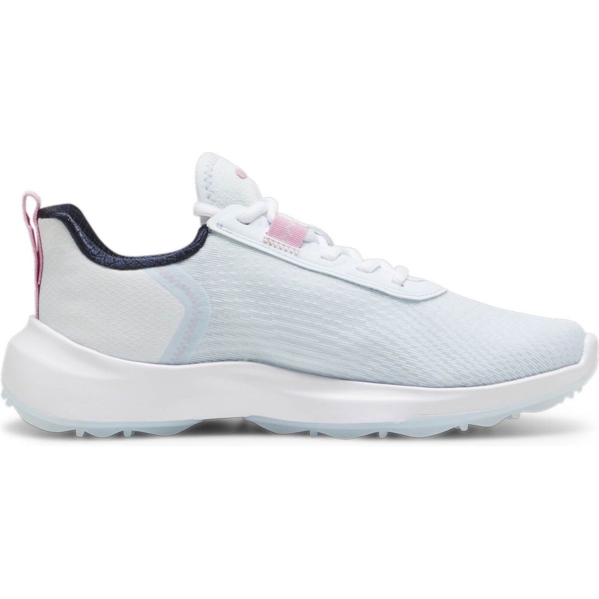 Puma Fusion Crush Sport Vandtætte Dame Golfsko Uden Spikes - Icy Blue/Pink Icing - Str. 40 Normal