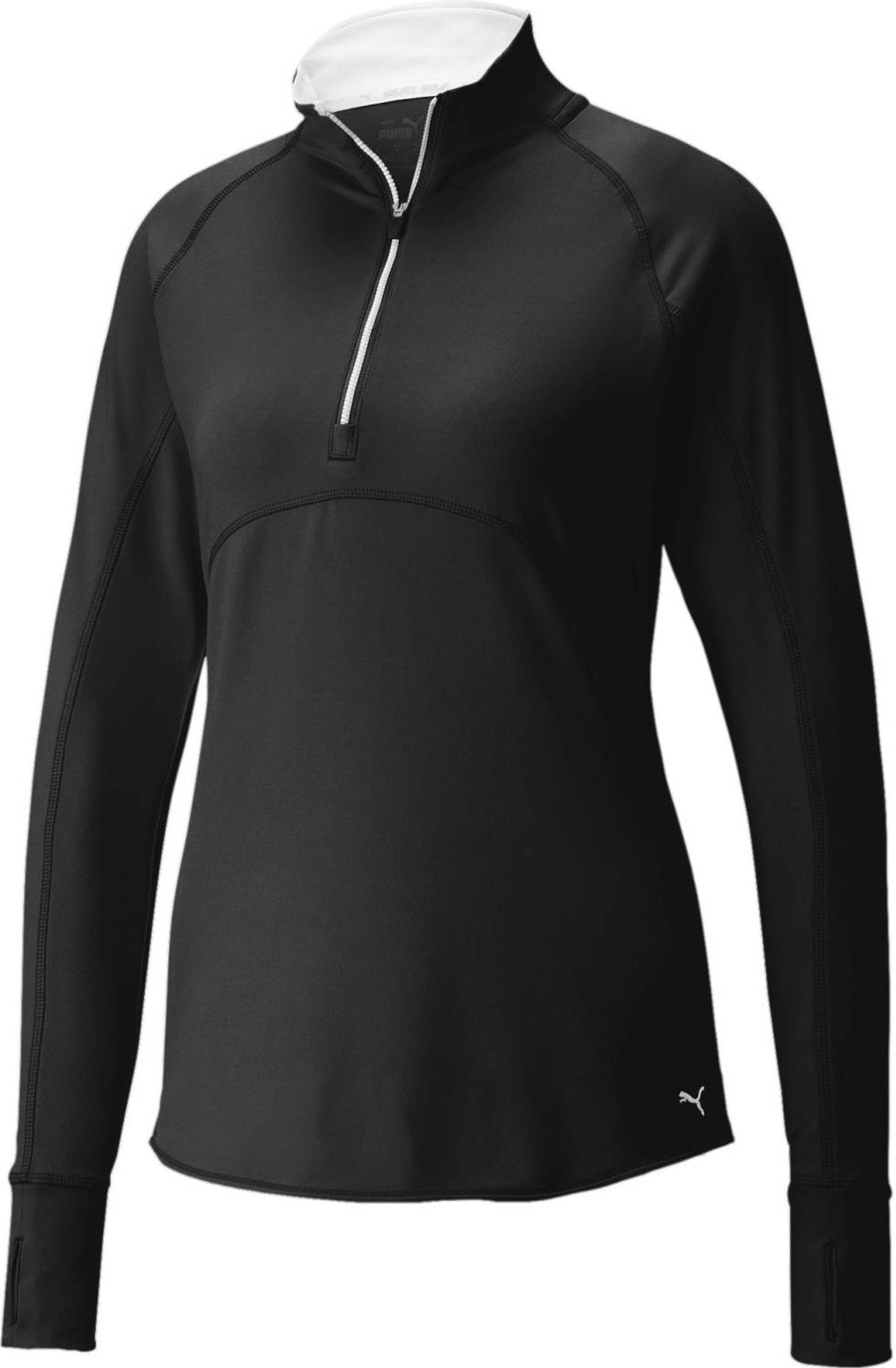 Puma Gamer 1/4 Zip Dame Pullover - Puma Black - Str. M