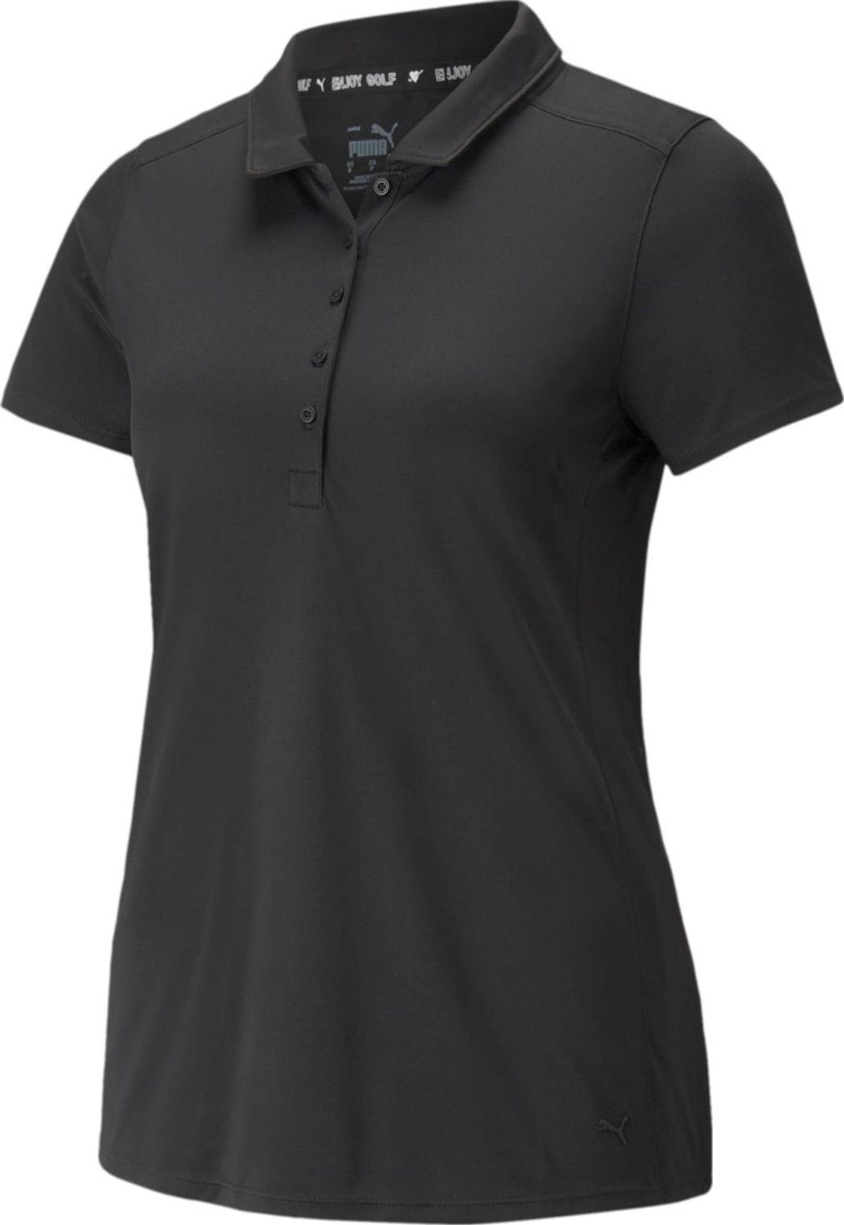 Puma Gamer Dame Poloshirt - Puma Black - Str. L