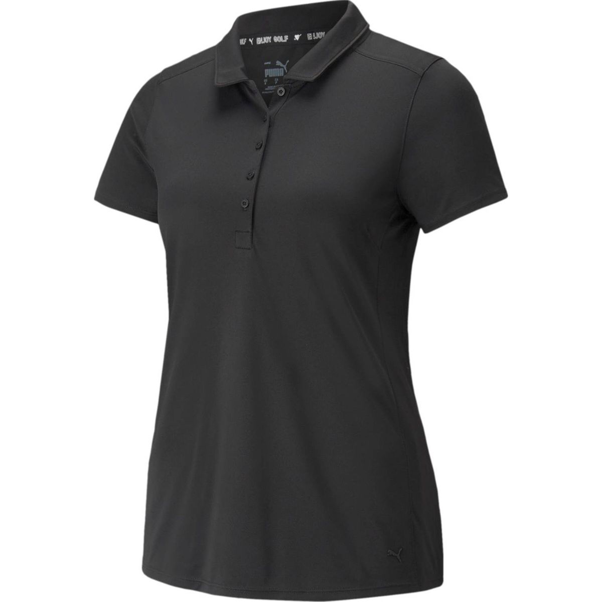 Puma Gamer Dame Poloshirt - Puma Black - Str. M