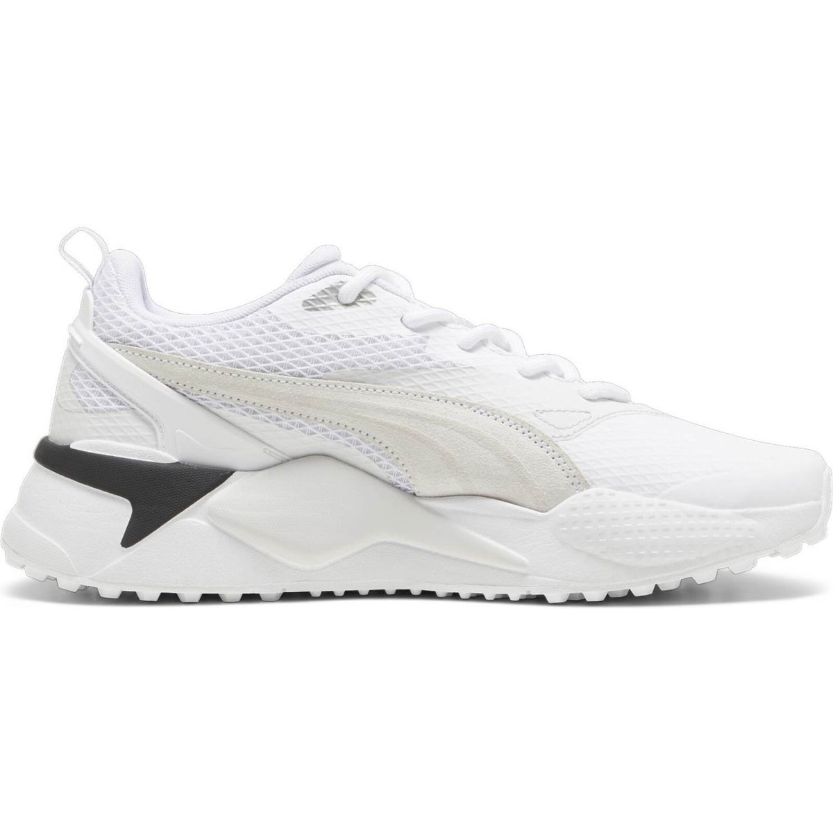 Puma Gs-X Efekt Vandtætte Golfsko Uden Spikes - Puma White/Feather Gray - Str. 48 1/2 Normal