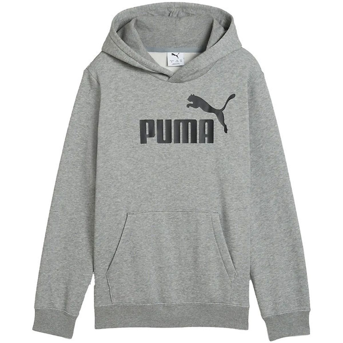 Puma Hættetrøje - m. Logo - Gray