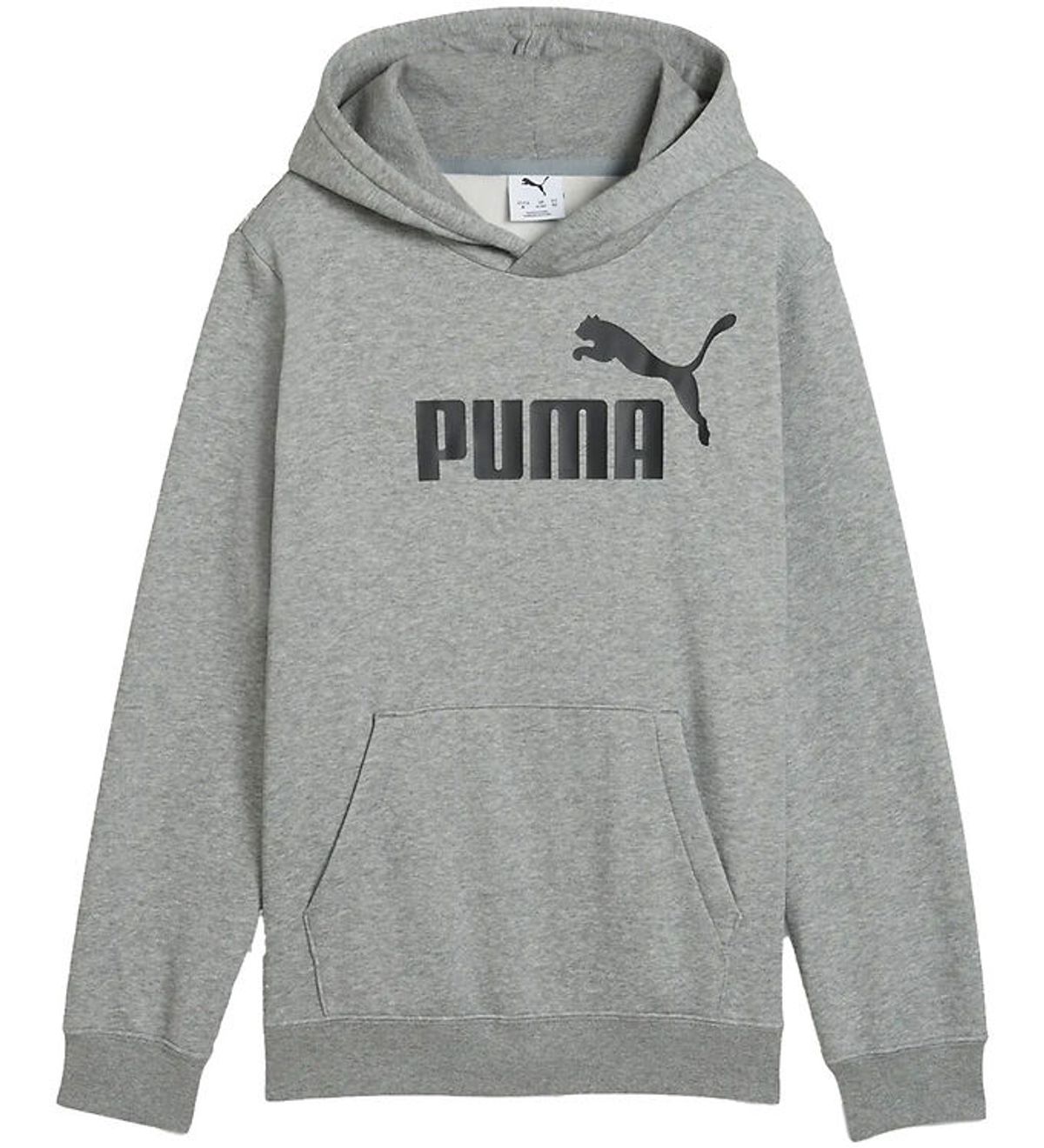 Puma Hættetrøje - m. Logo - Gray