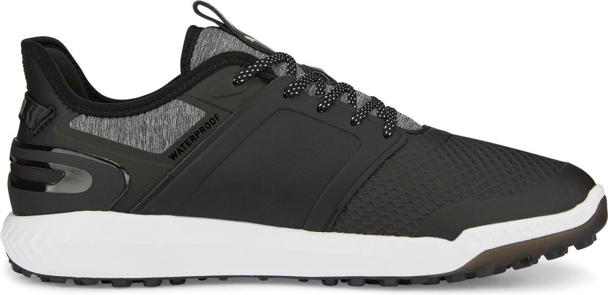 Puma Ignite Elevate Vandtætte Herre Golfsko Uden Spikes - Puma Black/Puma Silver - Str. 39 Normal