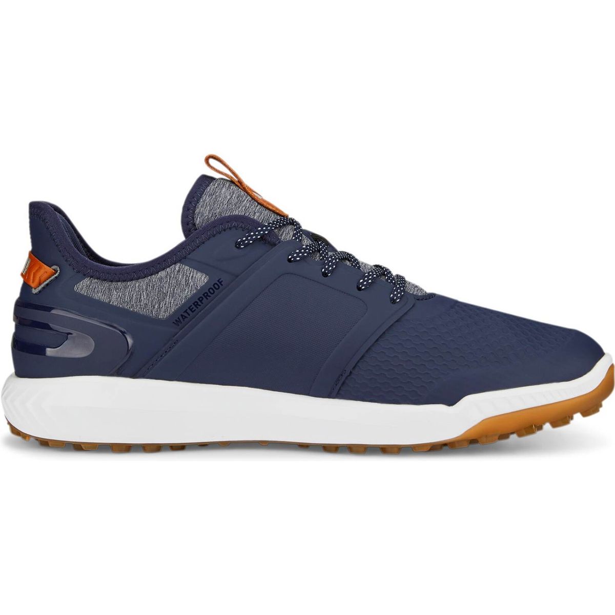 Puma Ignite Elevate Vandtætte Herre Golfsko Uden Spikes - Puma Navy/Puma Silver - Str. 39 Normal