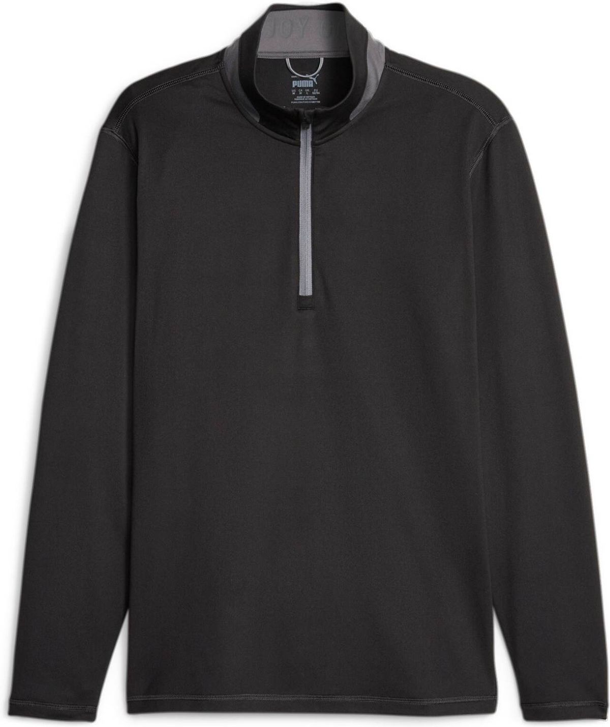 Puma Lightweight 1/4 Zip Herre Pullover - Puma Black/Slate Sky - Str. XXXL