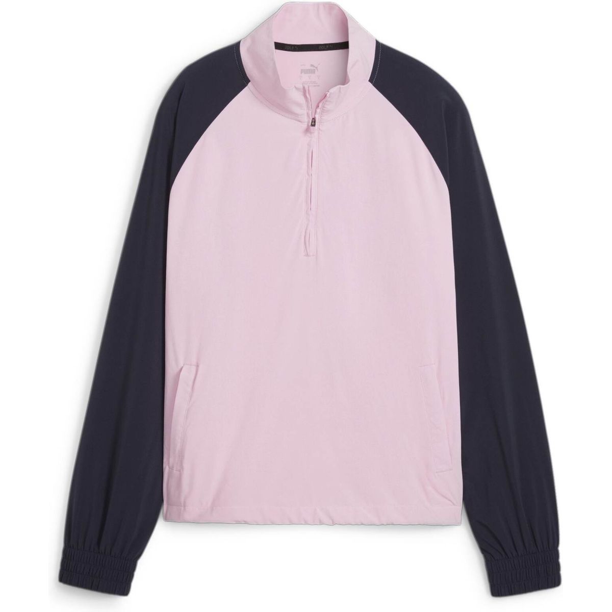 Puma Lightweight 1/4 Zip Shell (2024) Dame Jakke - Pink Icing/Deep Navy - Str. L