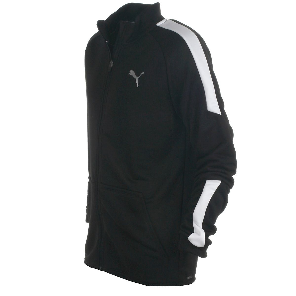 Puma poly zip sweat, Energy, sort - 152 - 12år