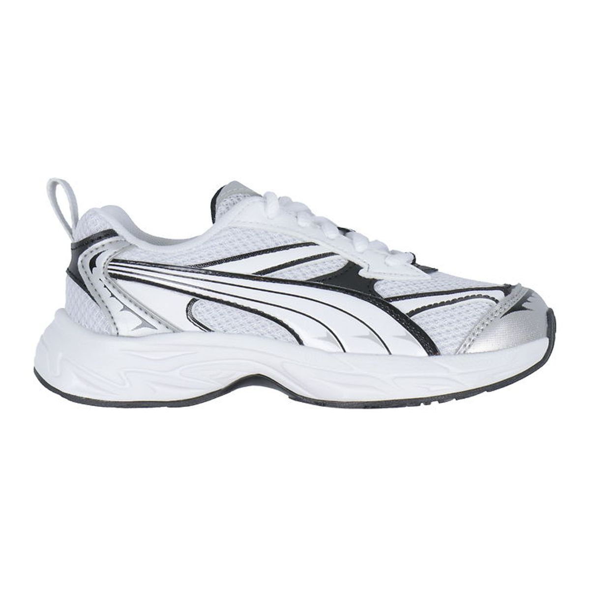 Puma Sko - Morphic Base PS - Feather Gray/Sort/Hvid