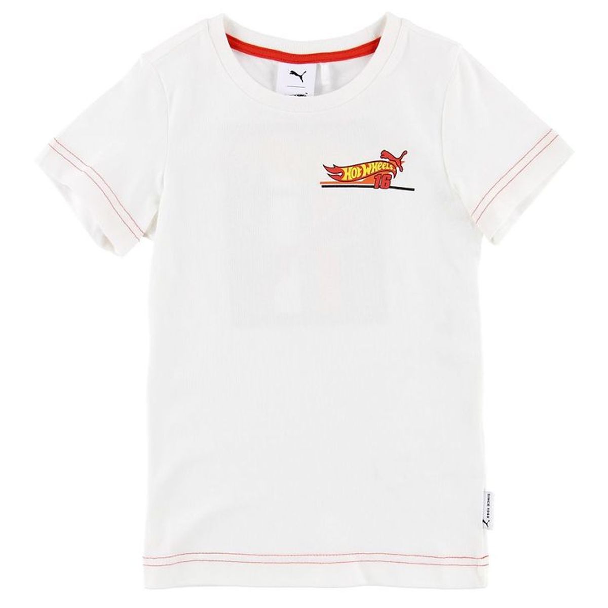 Puma T-shirt - Hot Wheels - Hvid