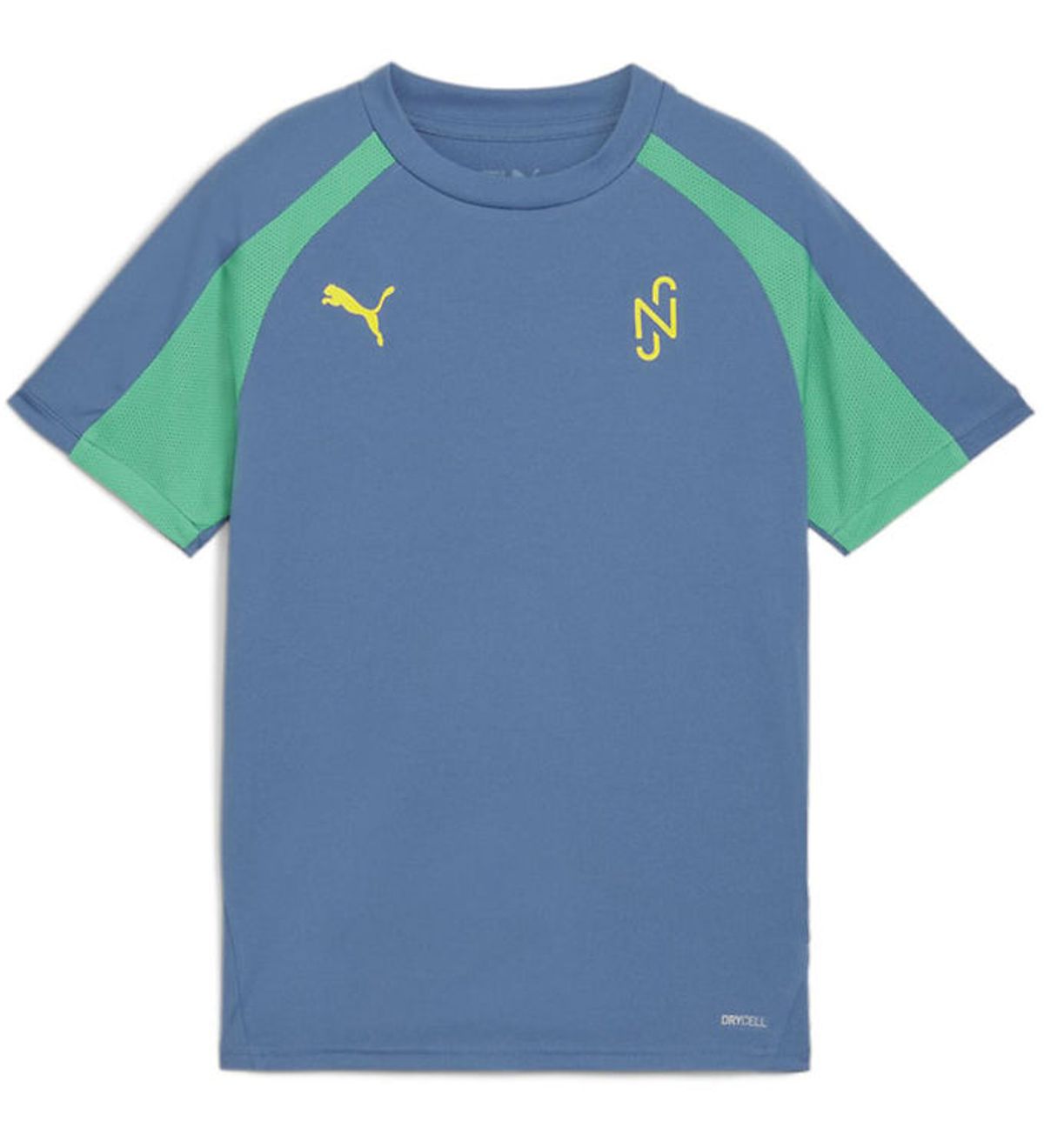 Puma T-shirt - Neymar JR BNA - Blue Horizon/Pelé Yellow