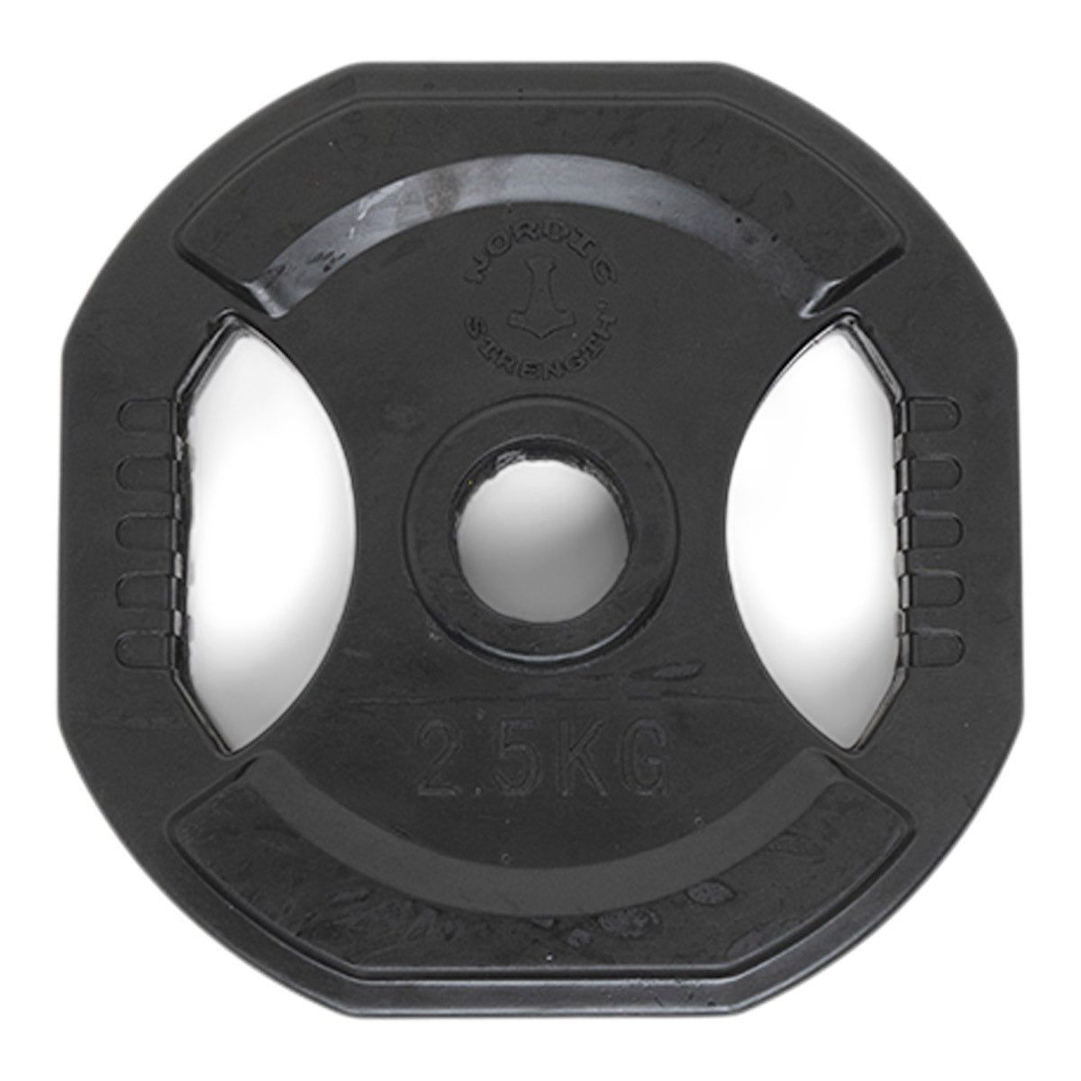 Pump BLACK skivesæt 2 x 2,5 kg - Nordic Strength