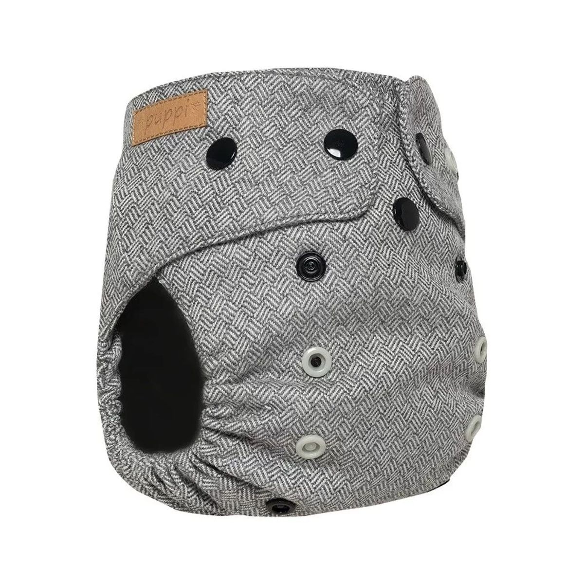 Puppi cover i merinould - timeless elegance - knapper - vælg størrelse - størrelse Onesize Mini